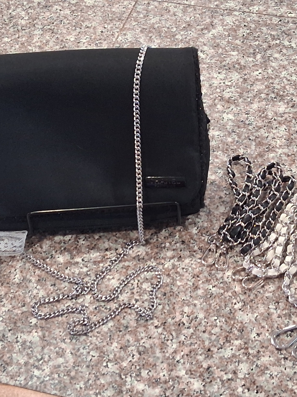 Chanel Perfums GWP Black Women’s Chain Shoulder Clutch -